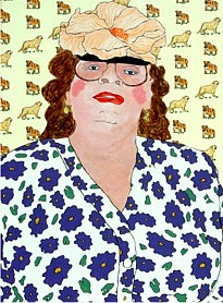 Marion in her Later Years painting by Marc Simmons