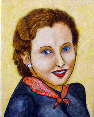 Mel Milwaukee's Mother painting by Marc Simmons