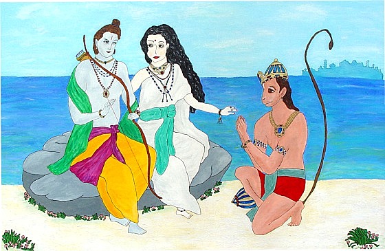 Hanuman's Devotion