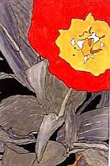 Tulip painting by Marc Simmons